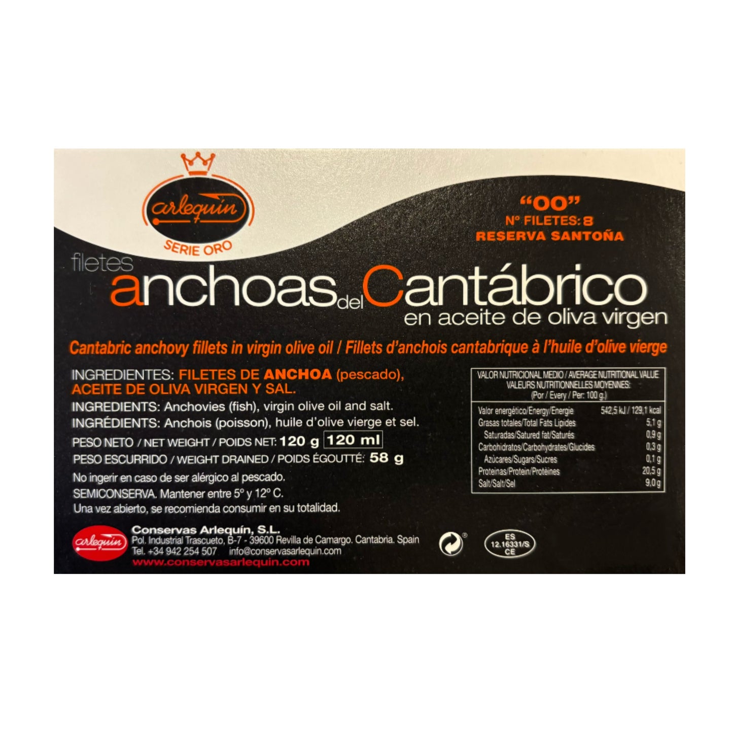 ANCHOAS DE CANTÁBRICO