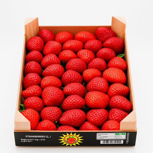 CAJA DE FRESAS 1KG