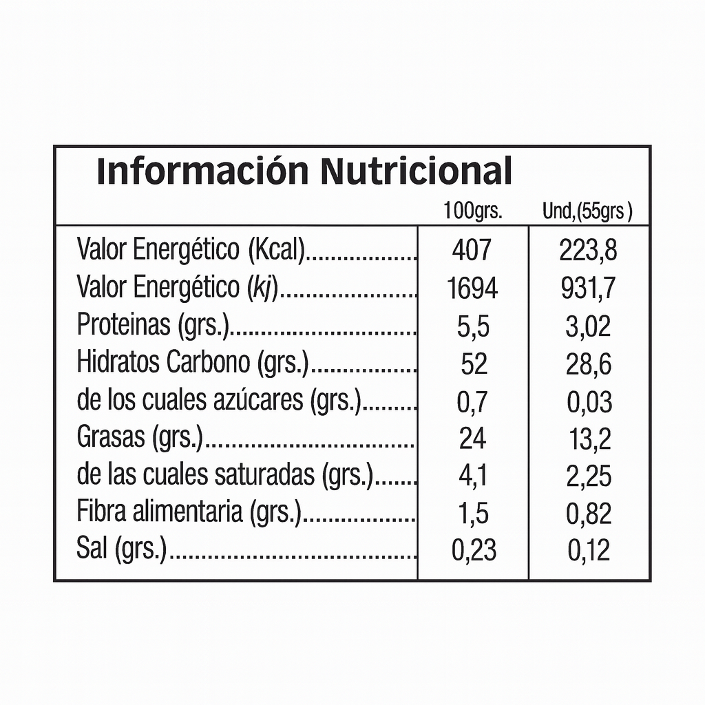 MAGDALENAS DE LA ABUELA SIN AZÚCAR AÑADIDO