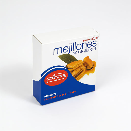 Mejillones en escabeche a domicilio – Frutisano