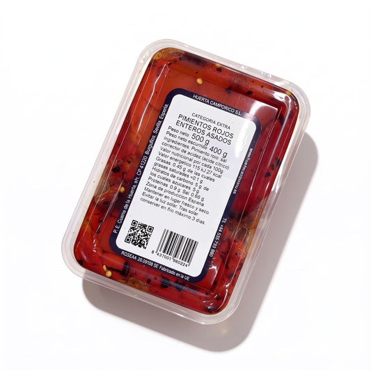 Pimientos rojos asados campo rico a domicilio – Frutisano